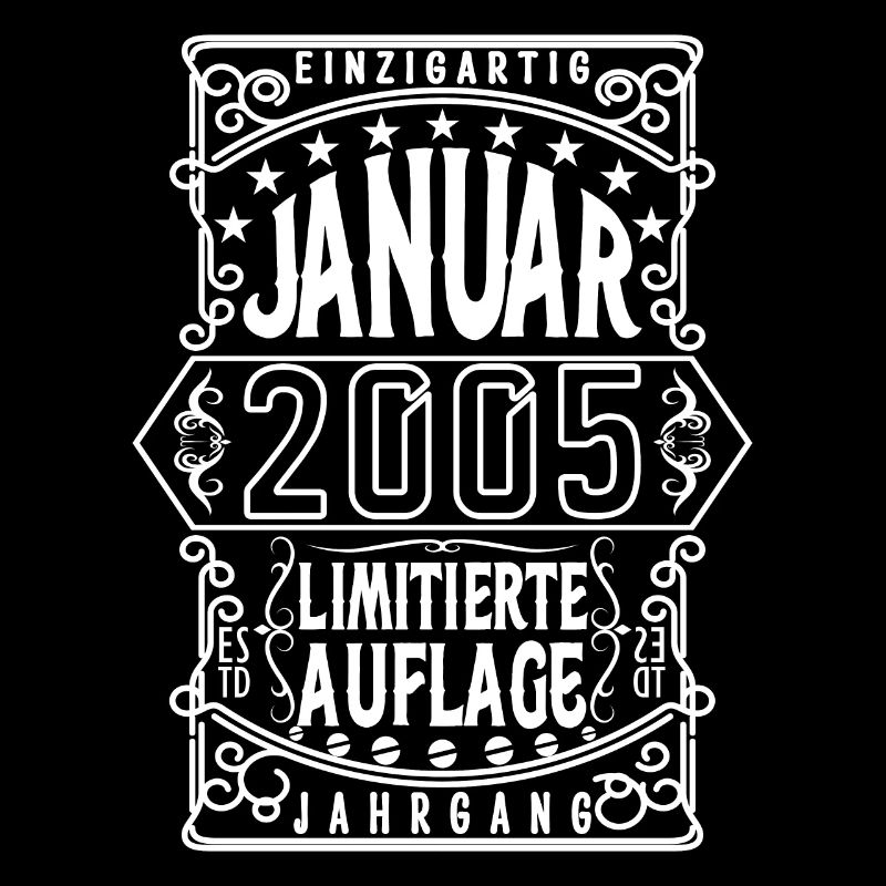 Geburtstag Januar 2005, Geschenk Januar 2005.