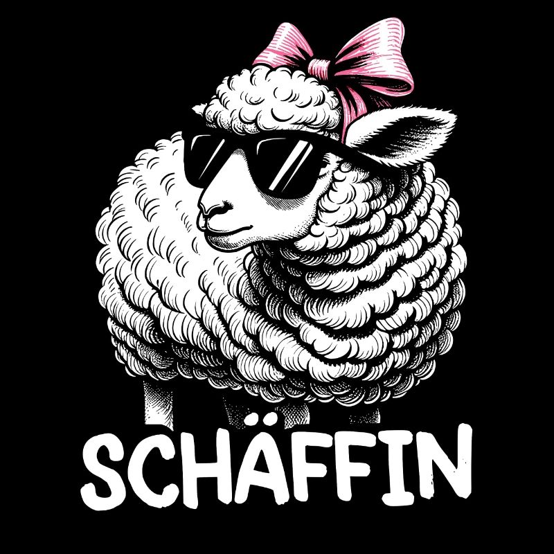 Chef Chefin Schaf Geschenk Schäfin Spruch