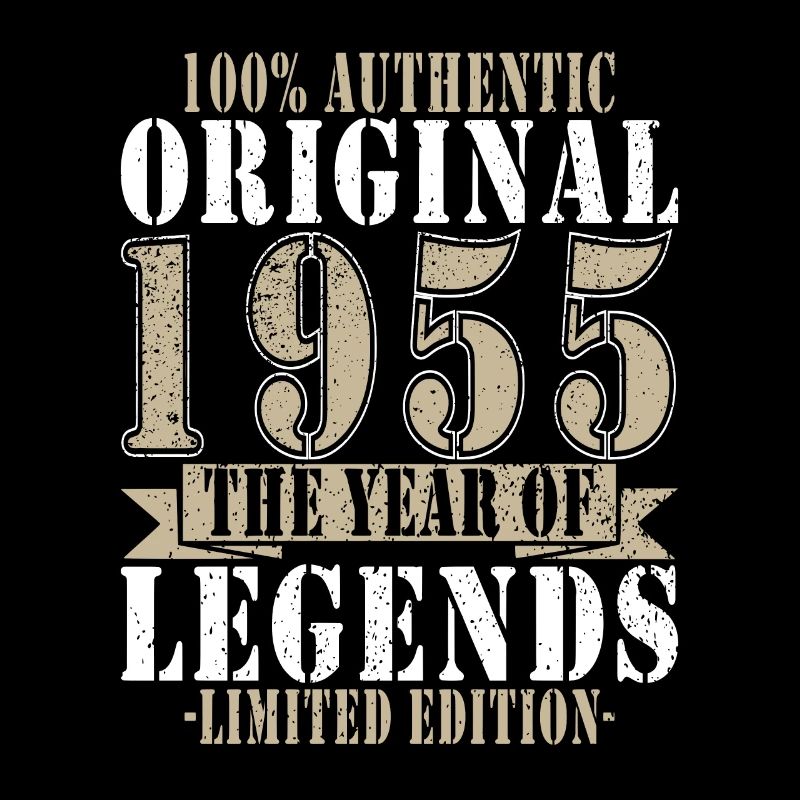 Legends are born in 1955