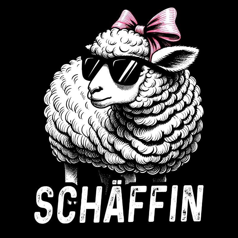 Chef Chefin Schaf Geschenk Schäfin Spruch