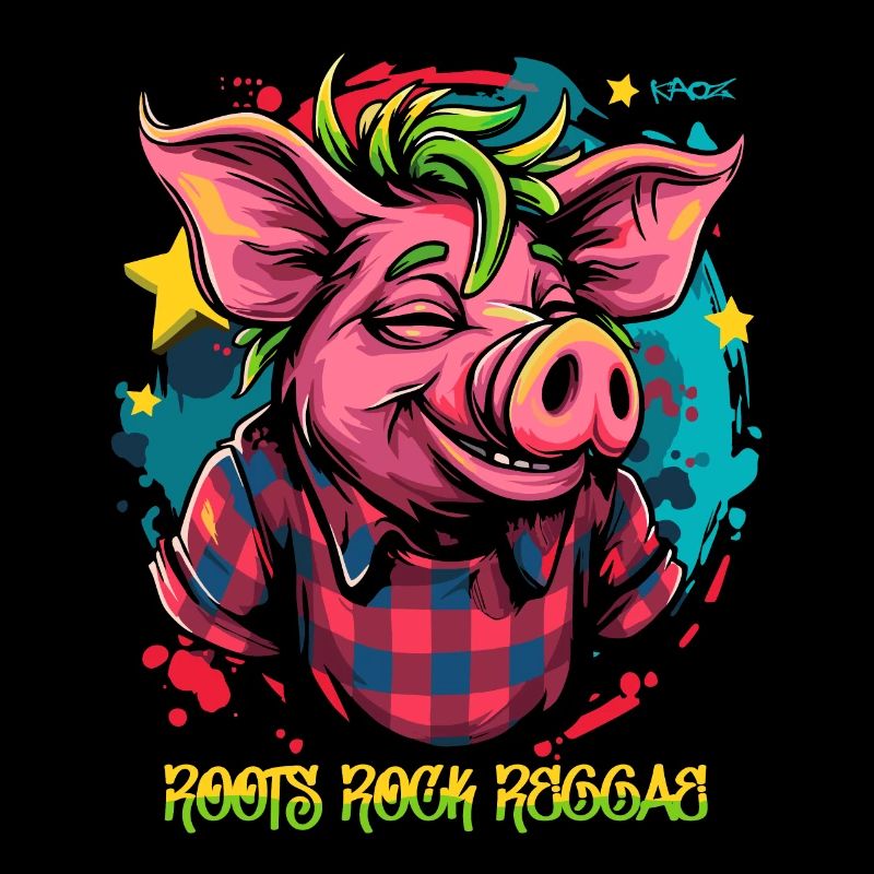 ROOTS ROCK REGGAE cool cochon jamaïcain