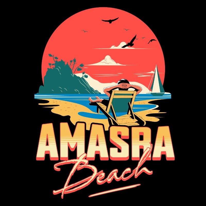 Amasra Beach Dream - 74 Bartin Turkey Gift Idea