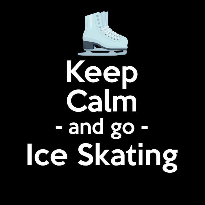 Restez calme et faites du patin à glace