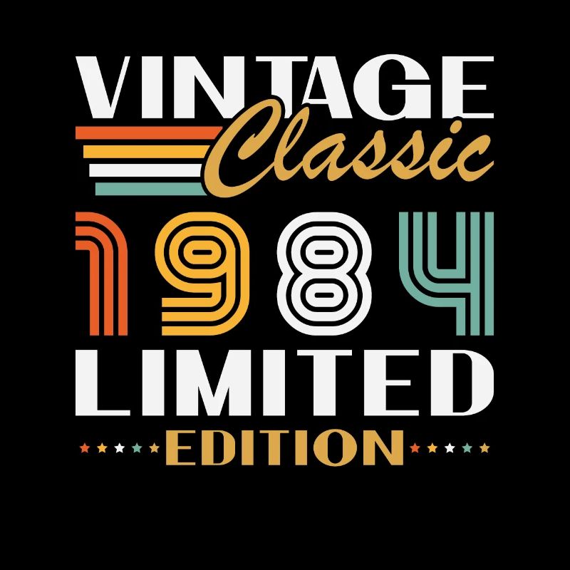 Original 1984 Vintage Retro Anniversary Gift