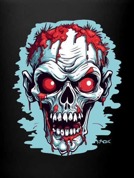 Another zombie skull