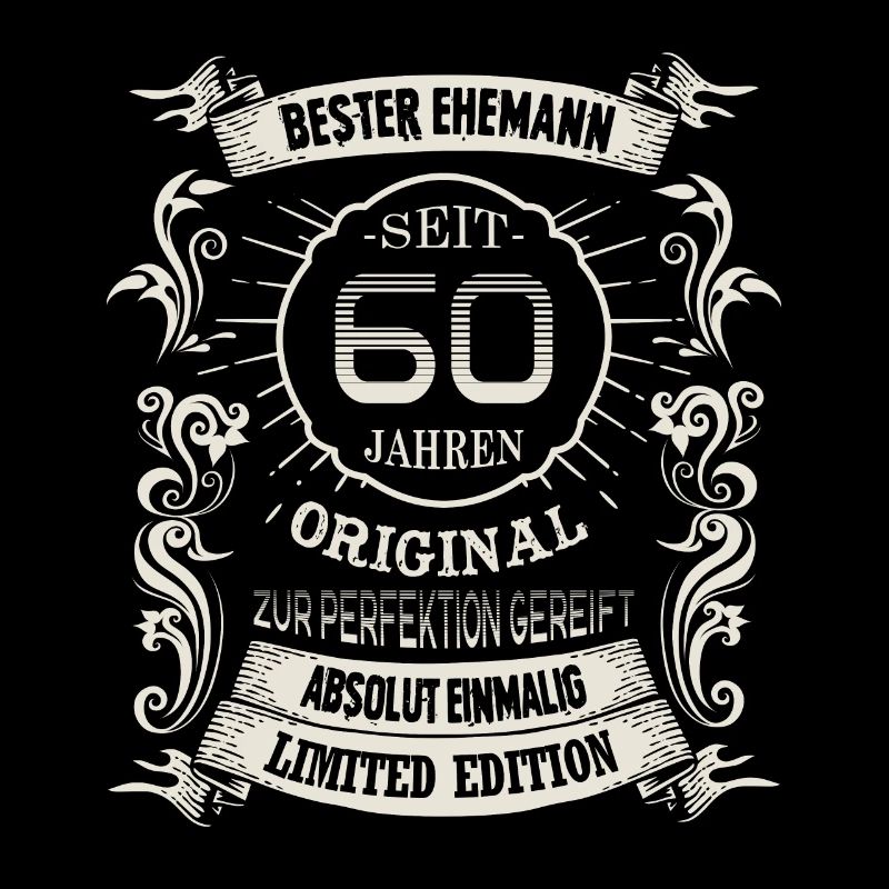 Seit 60 Jahren Ehemann Diamantene Hochzeit Ehe