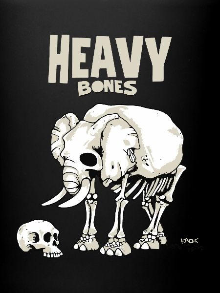 Os lourds : Crâne d’éléphant