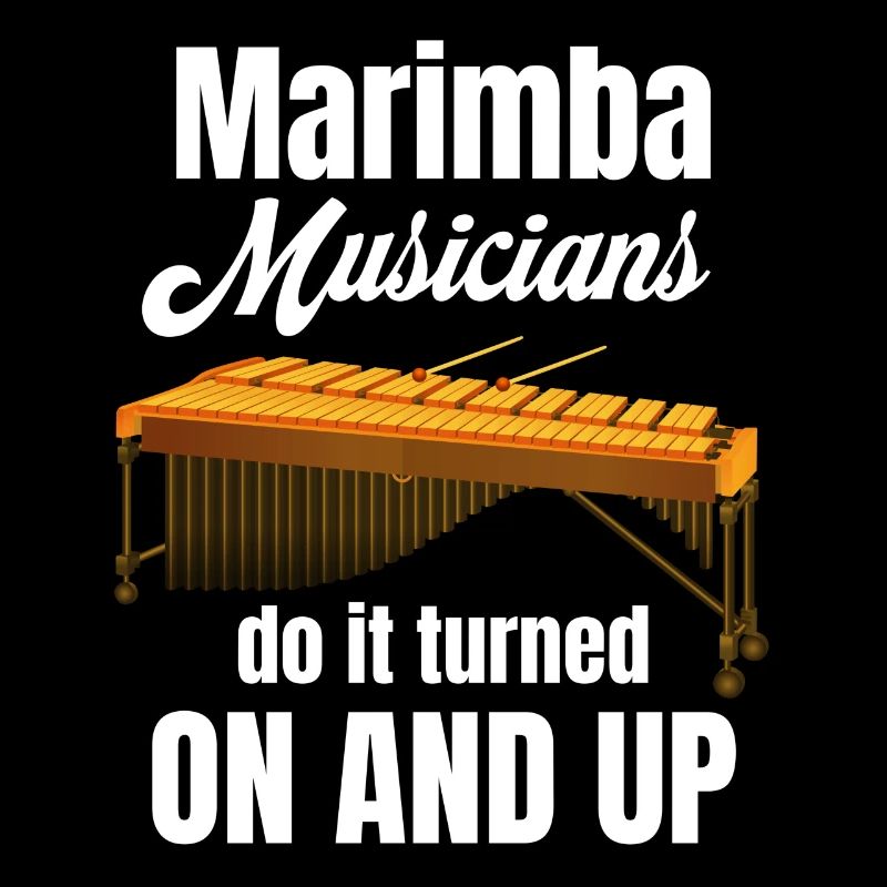 Marimba-musiker Machen Es Mit Eingeschalteter