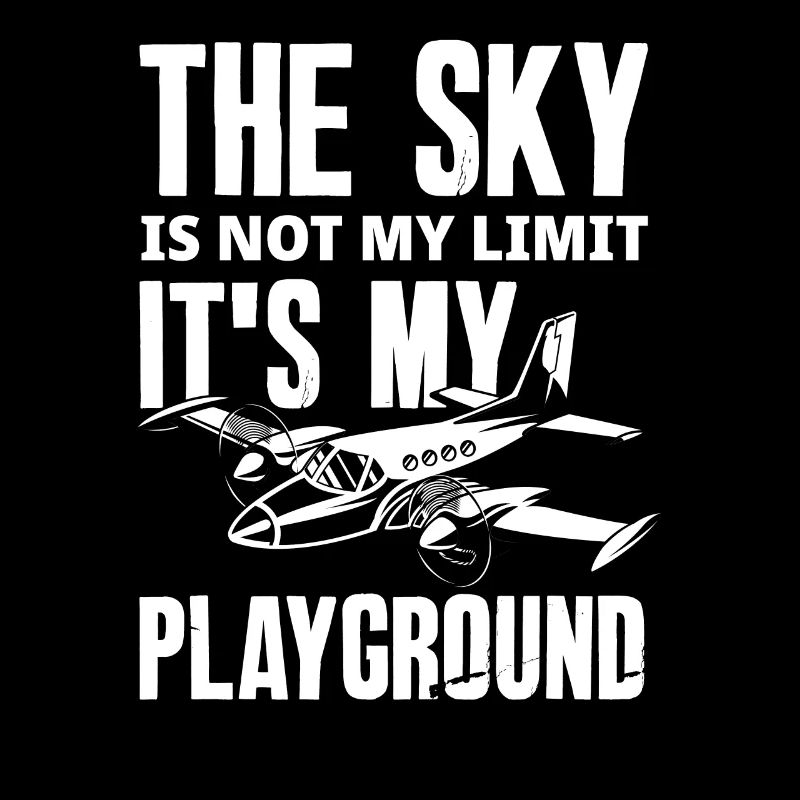 Pilot Beruf Hobbypilot Fliegen Spruch Geschenk