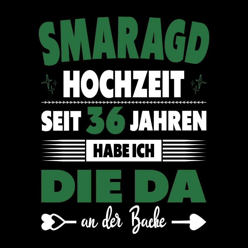 36 Hochzeitstag Paare 36 Jahre Ehe Smaragdhochzeit