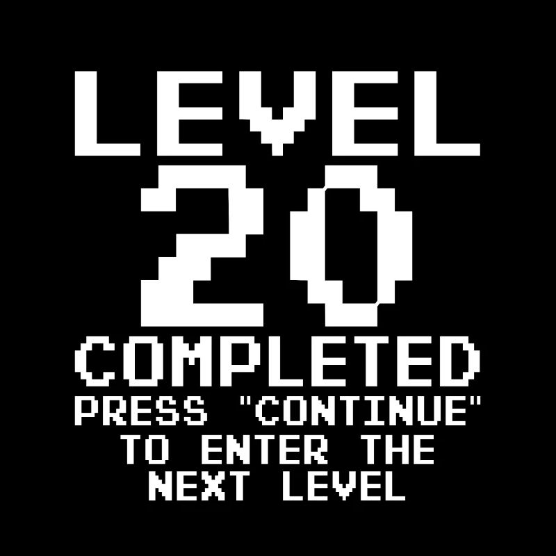 20. Geburtstag - Level 20 Complete Vintage