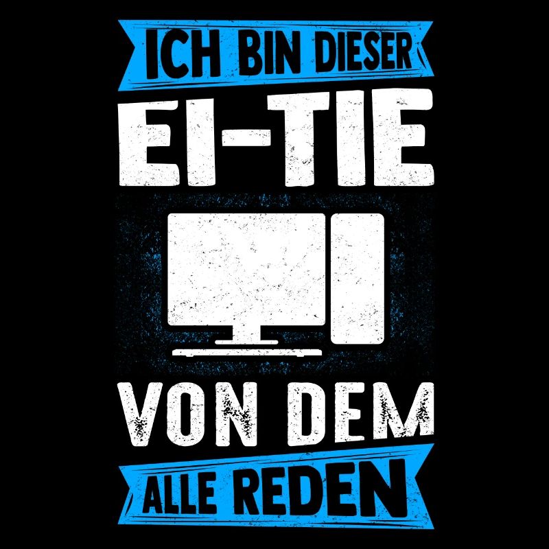 IT Computer PC Profession Abreit Computer Fan Saying IT