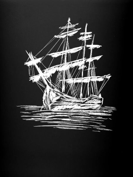 Sailing Ship Sketch
