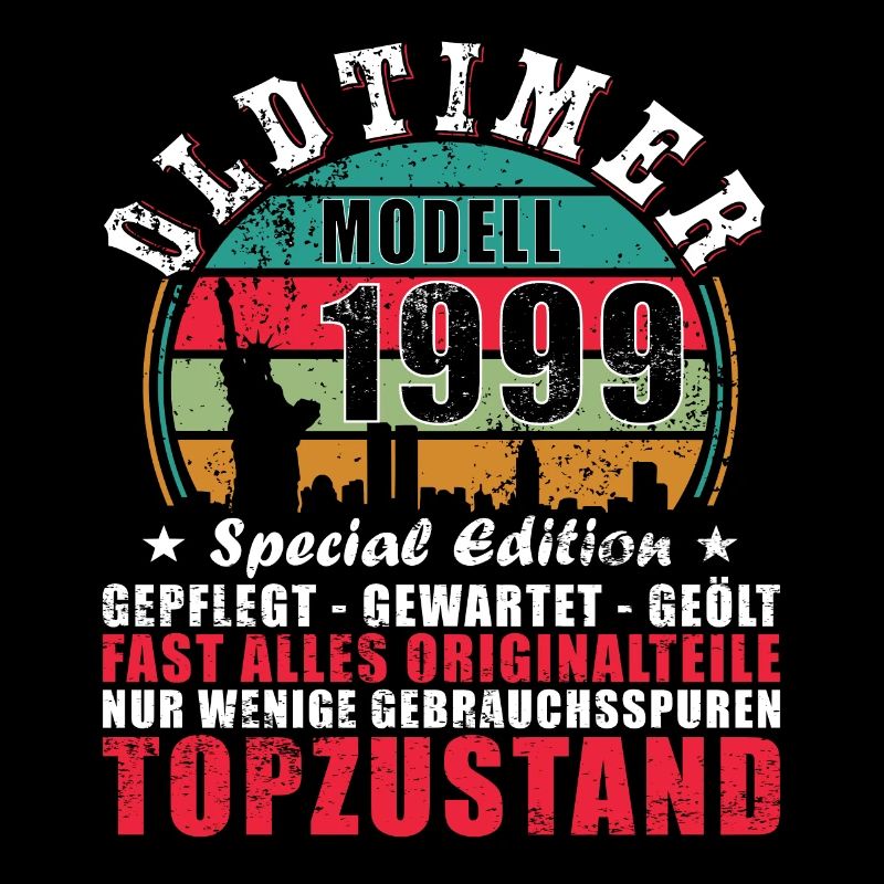 LUSTIG 25. GEBURTSTAG OLDTIMER 1999 EINZELSTÜCK