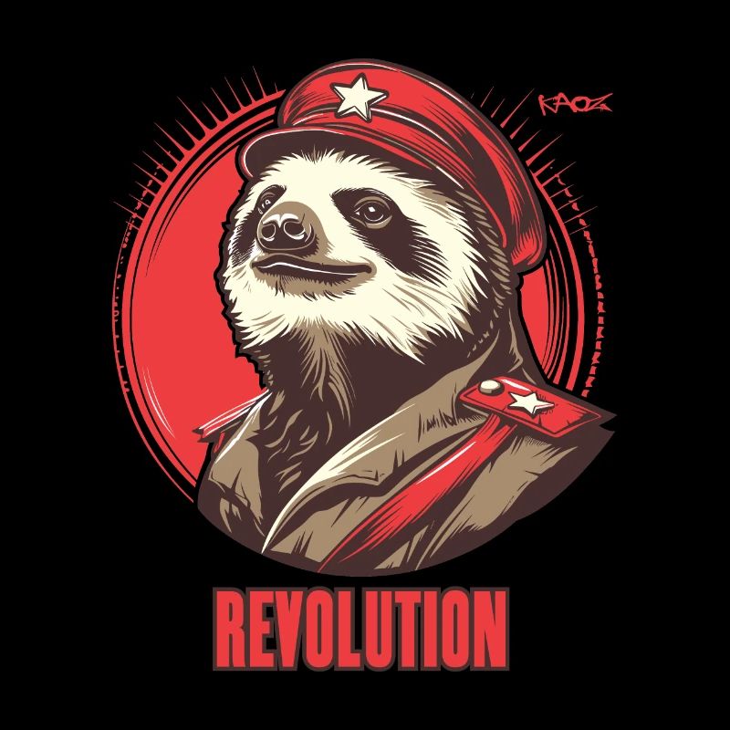 Parody Communism Sloth Comrade Revolution