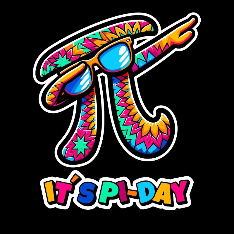 its pi day Mathe Design
