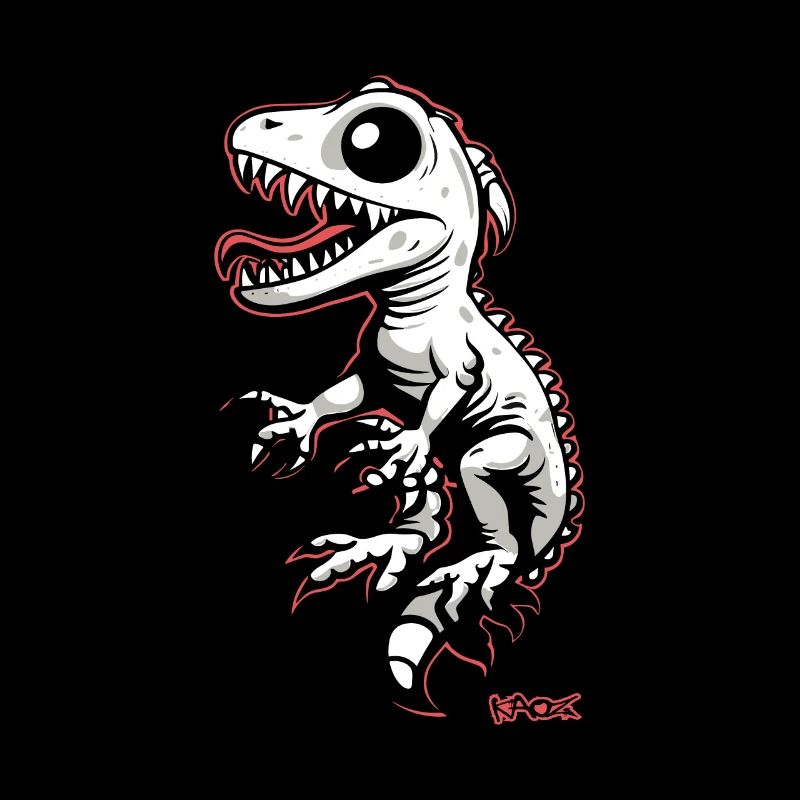 Funny Cool Gray White Lizard