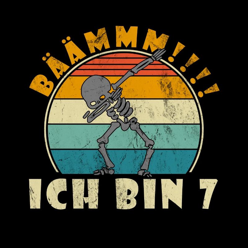 bääm ich bin 7 junge dabbing 7. Geburtstag