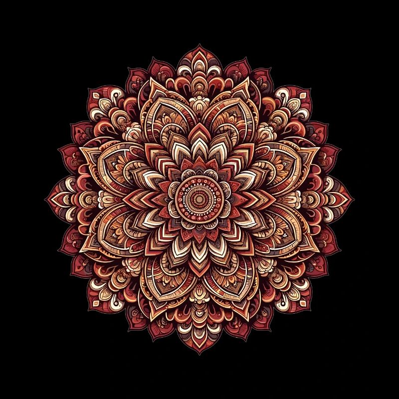 Mandala de chaleur