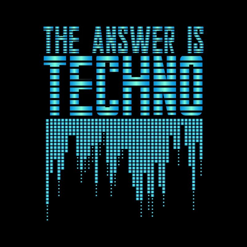The answer is techno (La réponse est la techno)