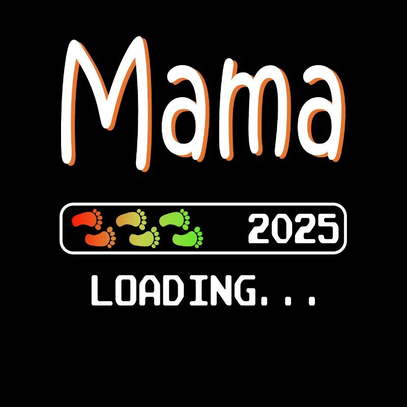 Mama 2025 loading werdende Mutter Schwangerschaft