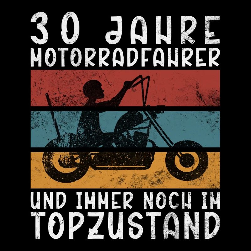 30 Geburtstag 1994 Motorradfahrer Motorrad