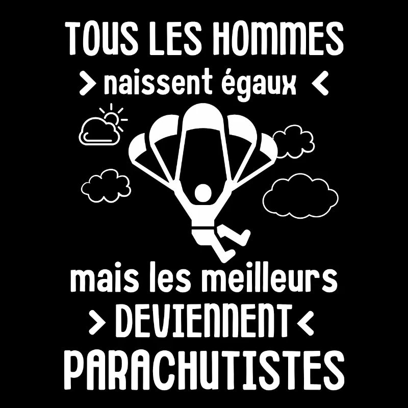 Parachute parachutiste