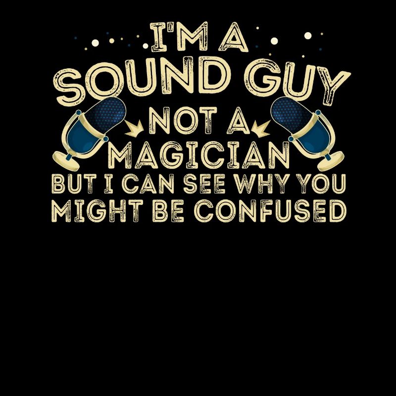 Tontechniker, kein Zauberer