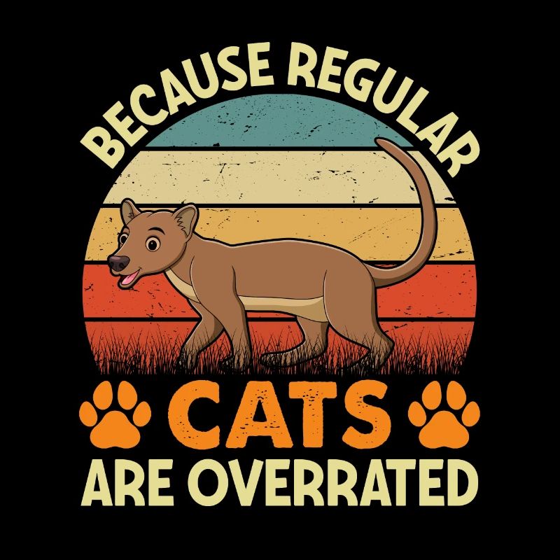 Fossa Raubtier Madagascar Katze