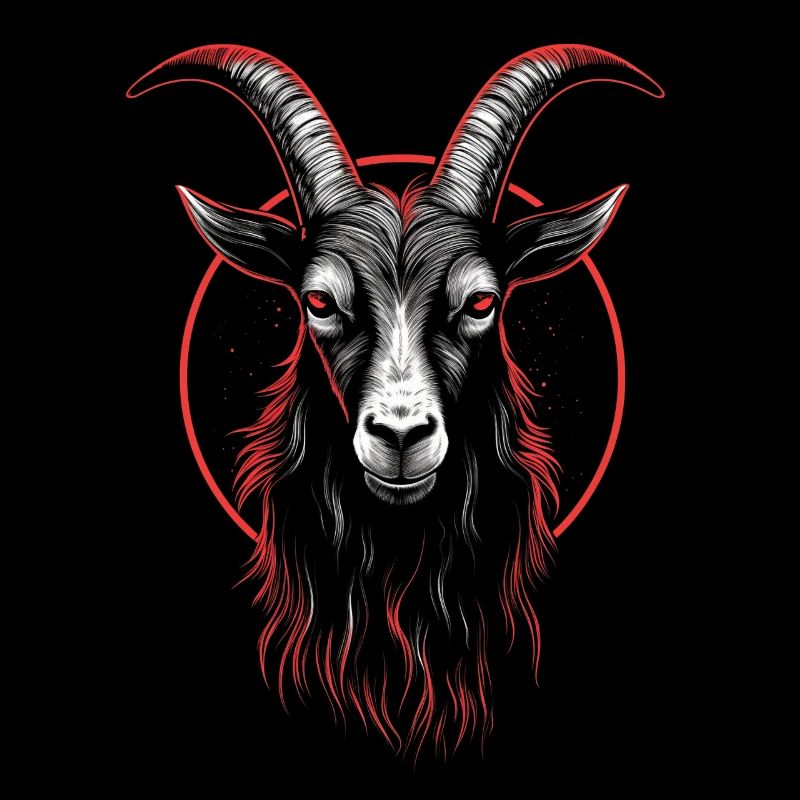 Chèvre Baphomet