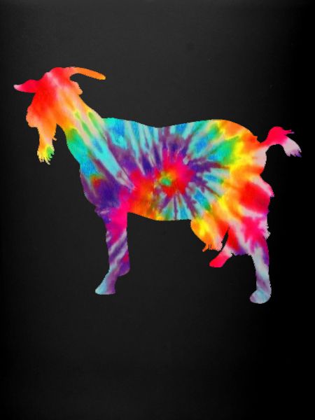 Chèvre Tie Dye cadeau