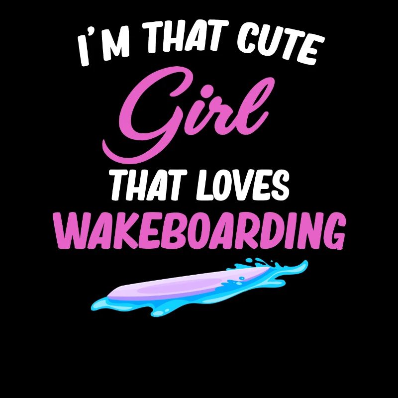 Ich Bin Das Süße Mädchen, Das Wakeboarden,