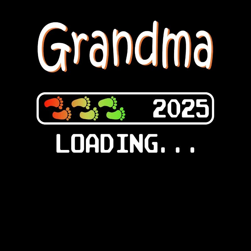 Werdende Oma 2025 loading zukünftige Großmutter