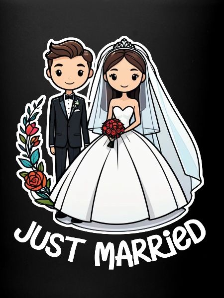 just married - pour mariage