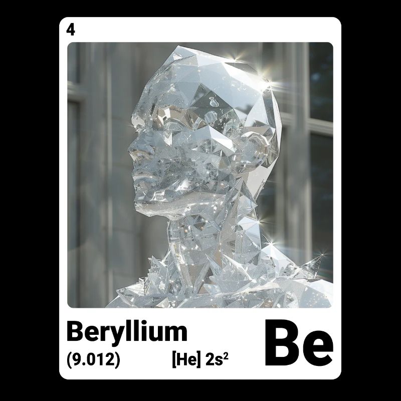 Beryllium - Be - chemical element 004