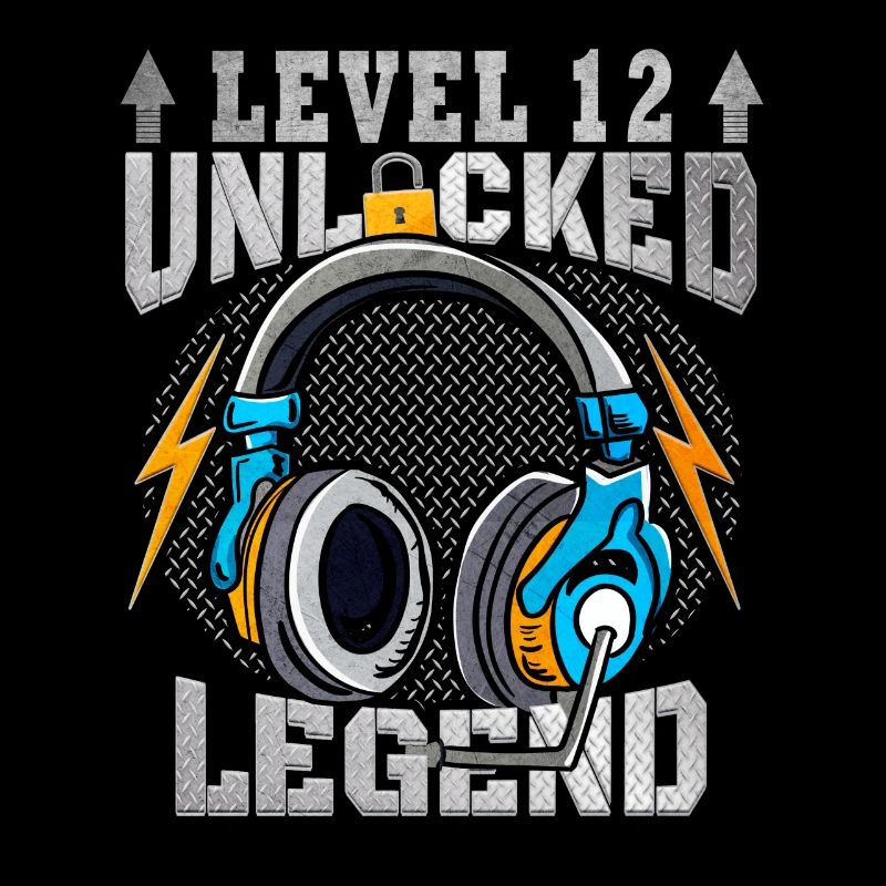 12. Geburtstag 12-jährig Level 12 Geschenk