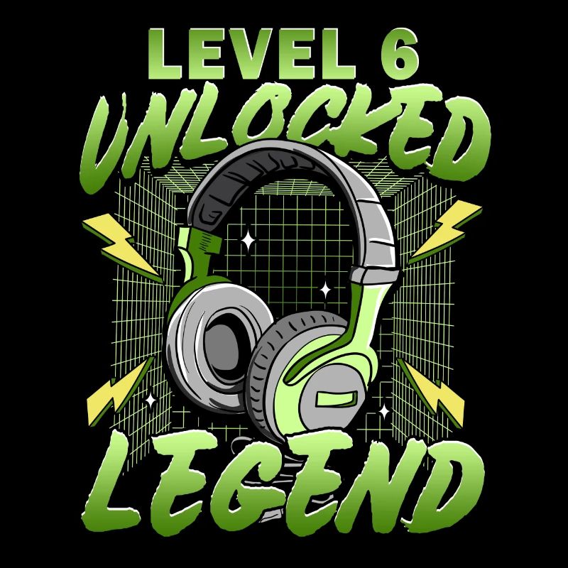 6th birthday. 6 Next Level Unlocked