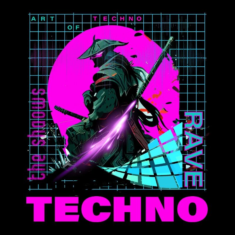 Techno Rave Electro Samurai Japan