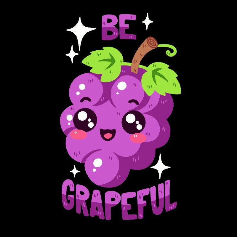 Grateful Grape, Gratitude, Grapes