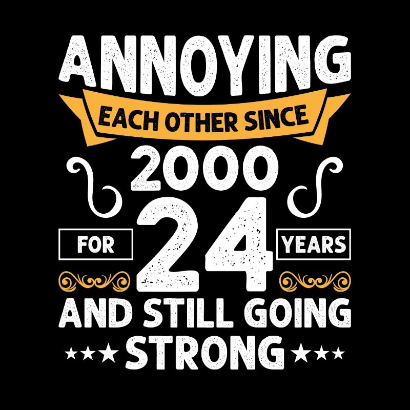 Relationship Marriage Anniversary - teasing each other since 2000