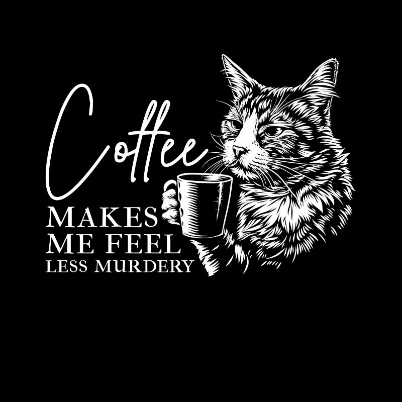Café de chat Cadeau drôle