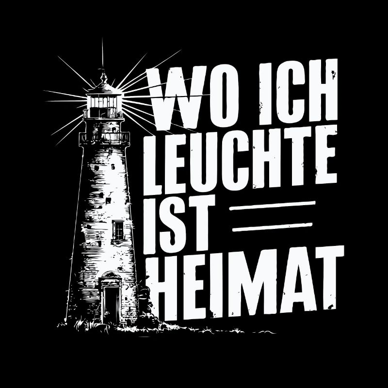 Der Leuchtturm, ein Zeichen der Küste und Heimat