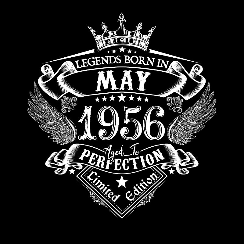 Mai 1956 Geburtstag Mai 1956 Mai Geschenk