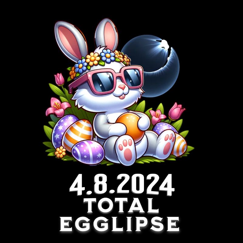 Total Egglipse Easter Solar Eclipse 2024