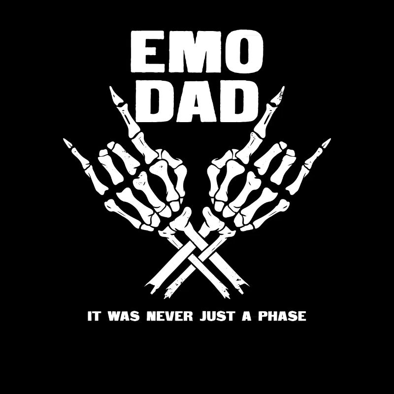Emo Dad - Einzigartiges Geschenk - Emo Papa