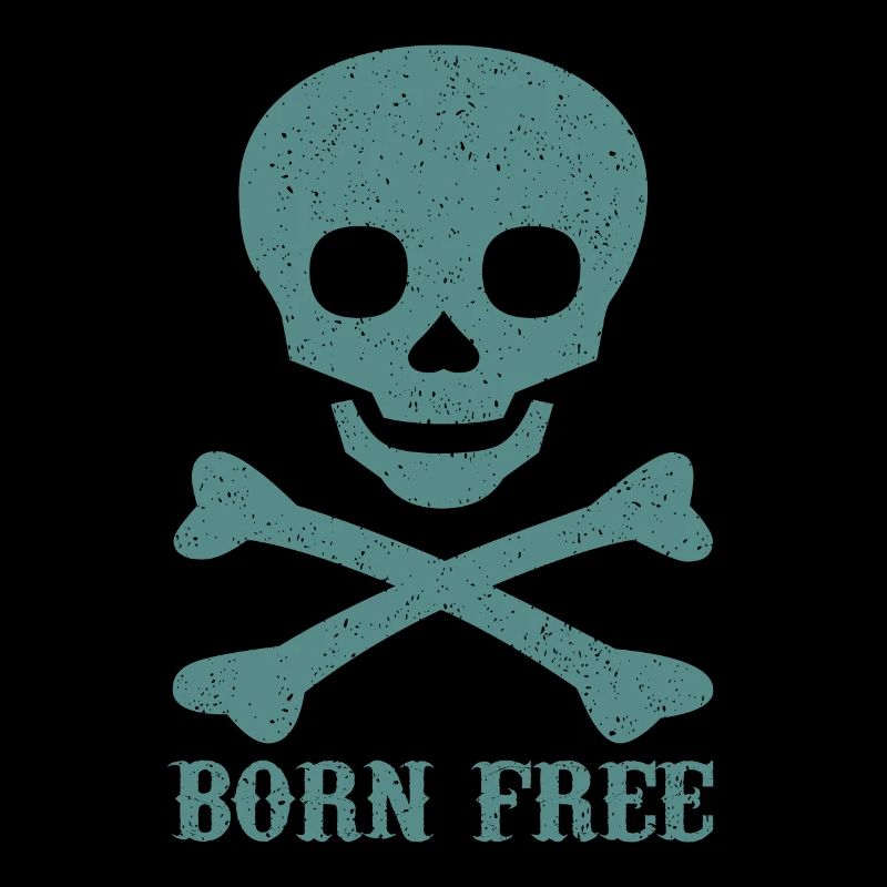 Crâne disant né libre