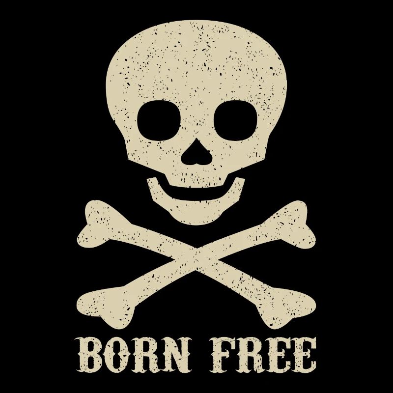 Crâne disant né libre