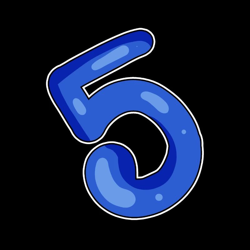 5 Blau