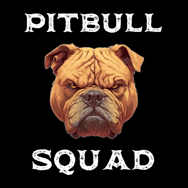 Pitbull Squad - Dog Design