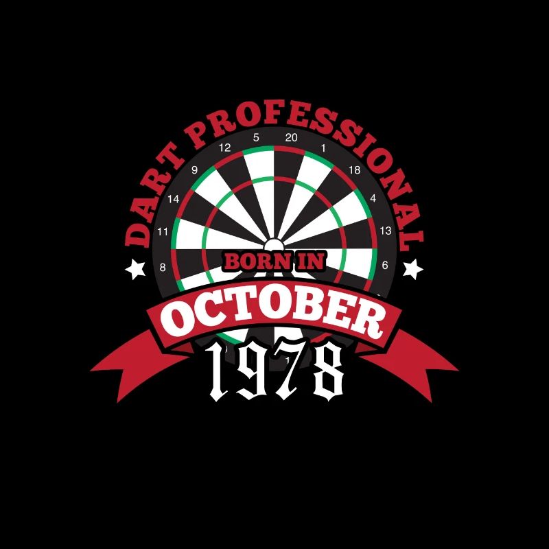Fléchettes Jeu de fléchettes 1978 Octobre Anniversaire